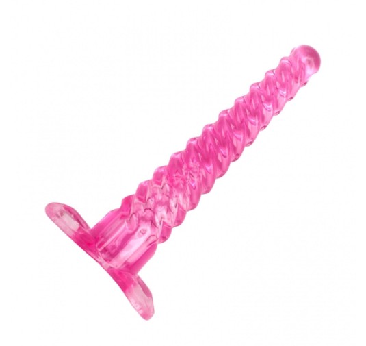 Świderek analny korek zakręcone dildo sonda 16cm